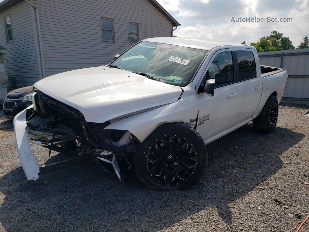 2019 Ram 1500 Classic Slt White vin: 1C6RR7LT1KS707862