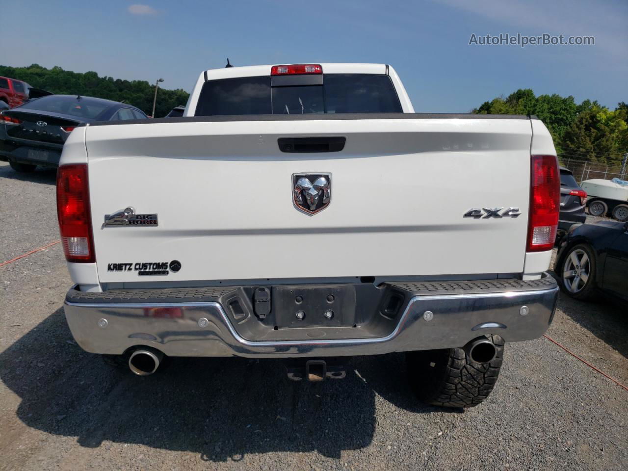 2019 Ram 1500 Classic Slt White vin: 1C6RR7LT1KS707862