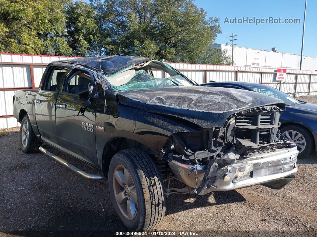 2014 Ram 1500 Lone Star Черный vin: 1C6RR7LT2ES357436