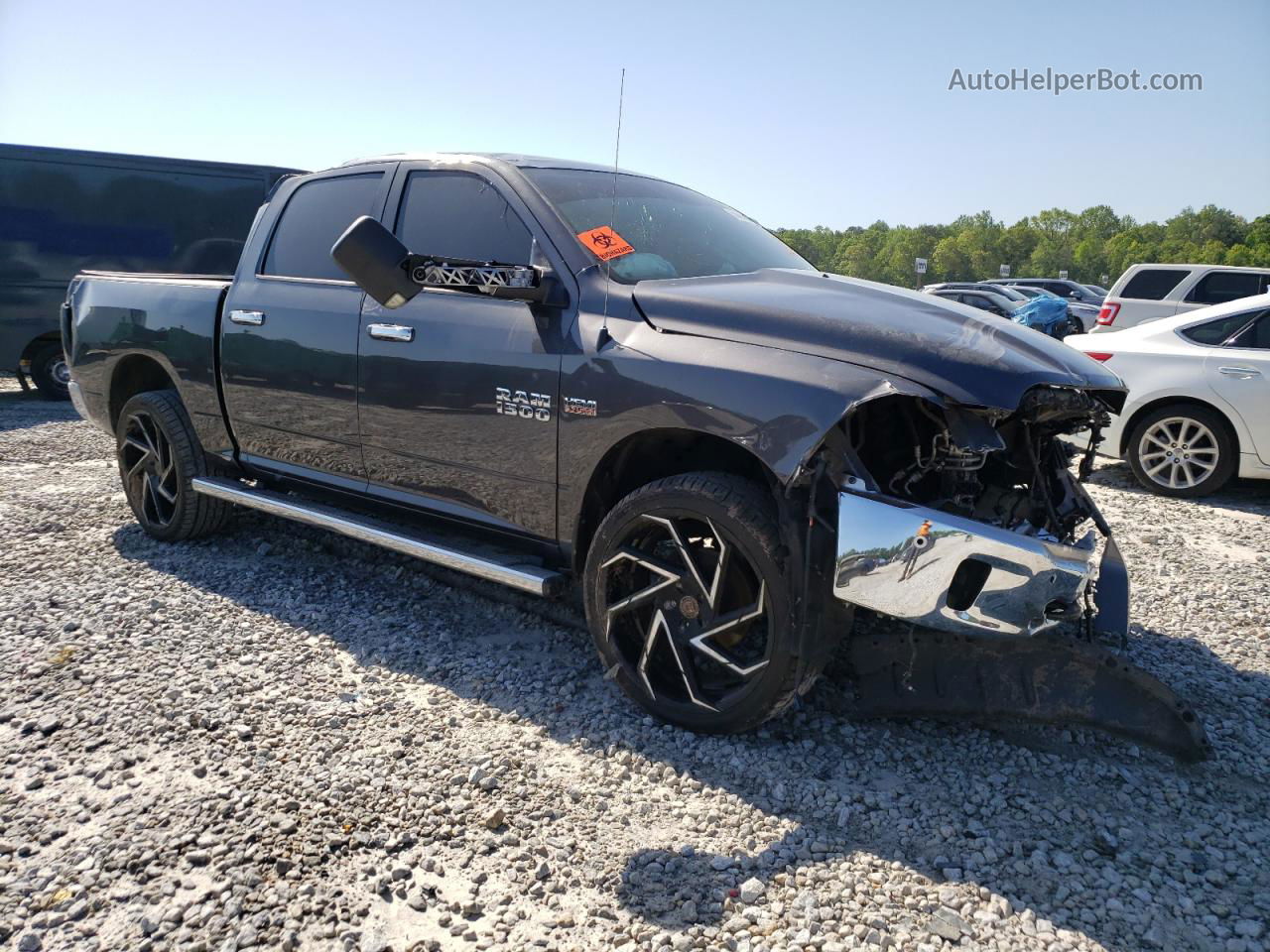 2015 Ram 1500 Slt Gray vin: 1C6RR7LT2FS510401