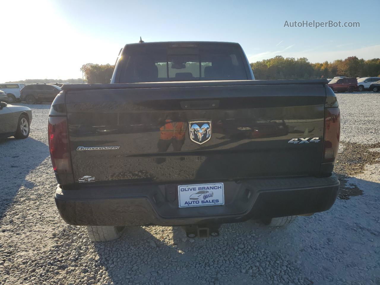 2015 Ram 1500 Slt Black vin: 1C6RR7LT2FS652960