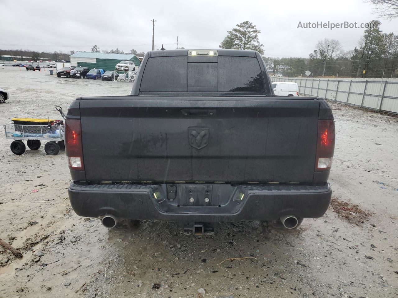 2015 Ram 1500 Slt Black vin: 1C6RR7LT2FS747163