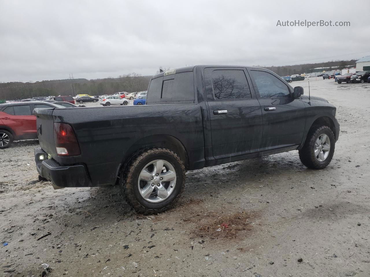 2015 Ram 1500 Slt Black vin: 1C6RR7LT2FS747163