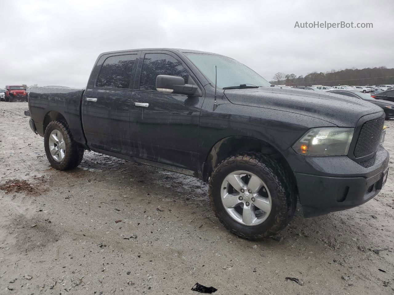 2015 Ram 1500 Slt Black vin: 1C6RR7LT2FS747163