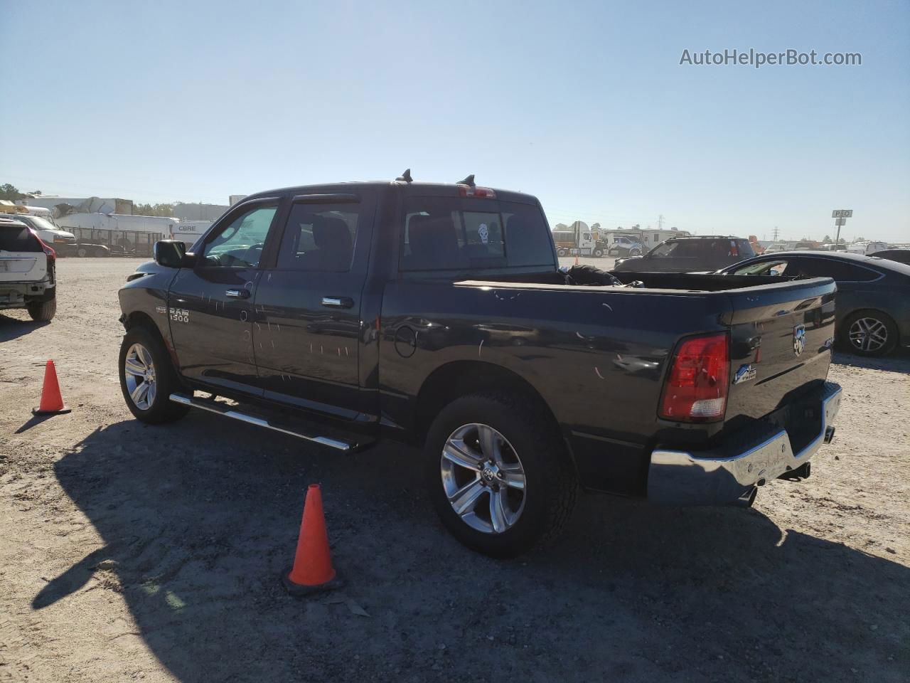 2014 Ram 1500 Slt Серый vin: 1C6RR7LT3ES468335