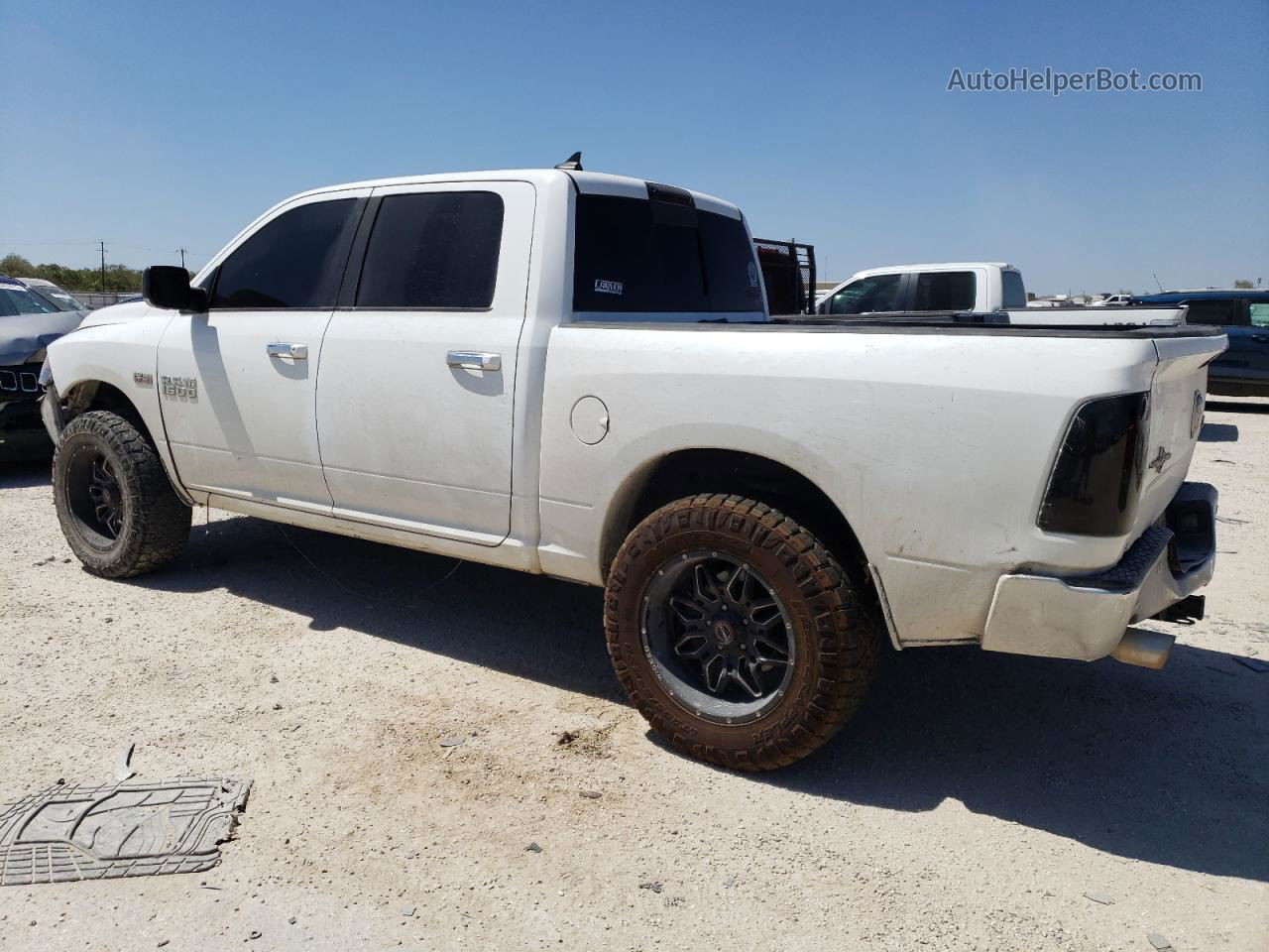 2015 Ram 1500 Slt White vin: 1C6RR7LT3FS611298