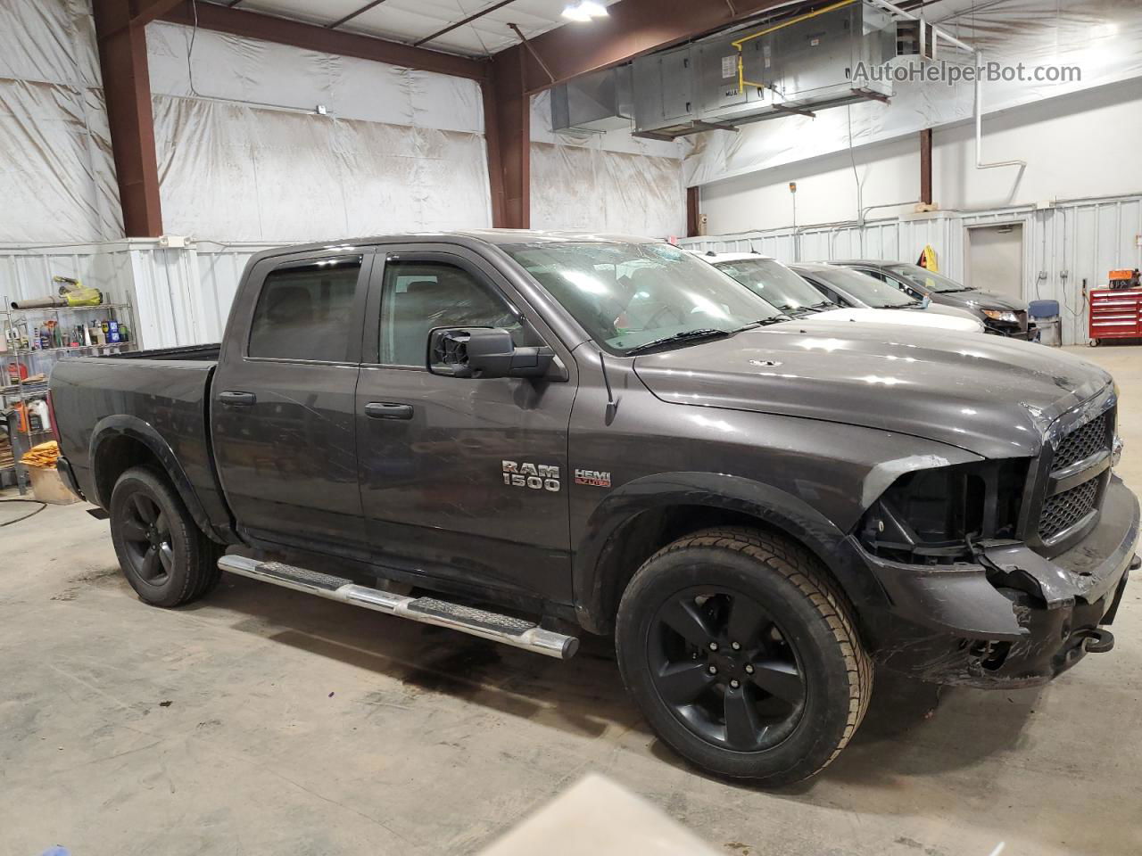 2015 Ram 1500 Slt Серый vin: 1C6RR7LT3FS625752