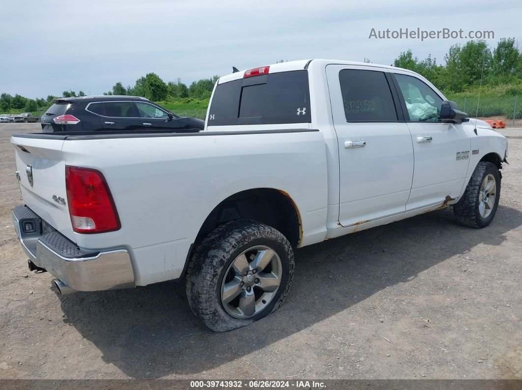 2015 Ram 1500 Big Horn White vin: 1C6RR7LT3FS744692