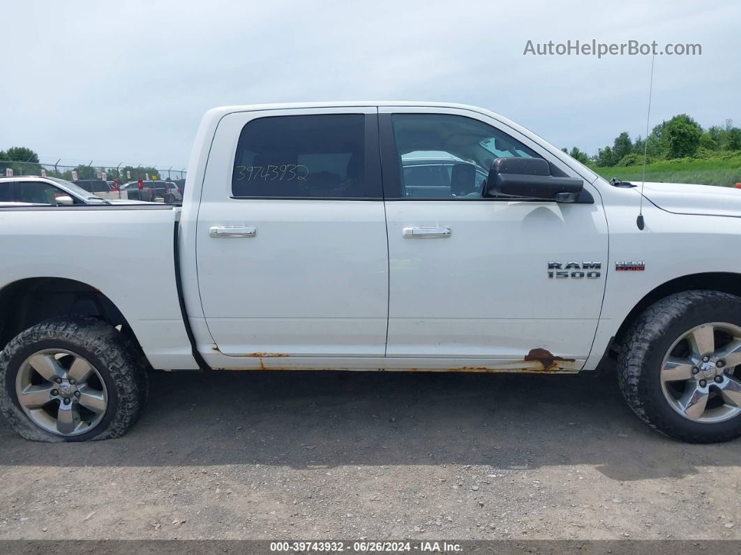 2015 Ram 1500 Big Horn White vin: 1C6RR7LT3FS744692