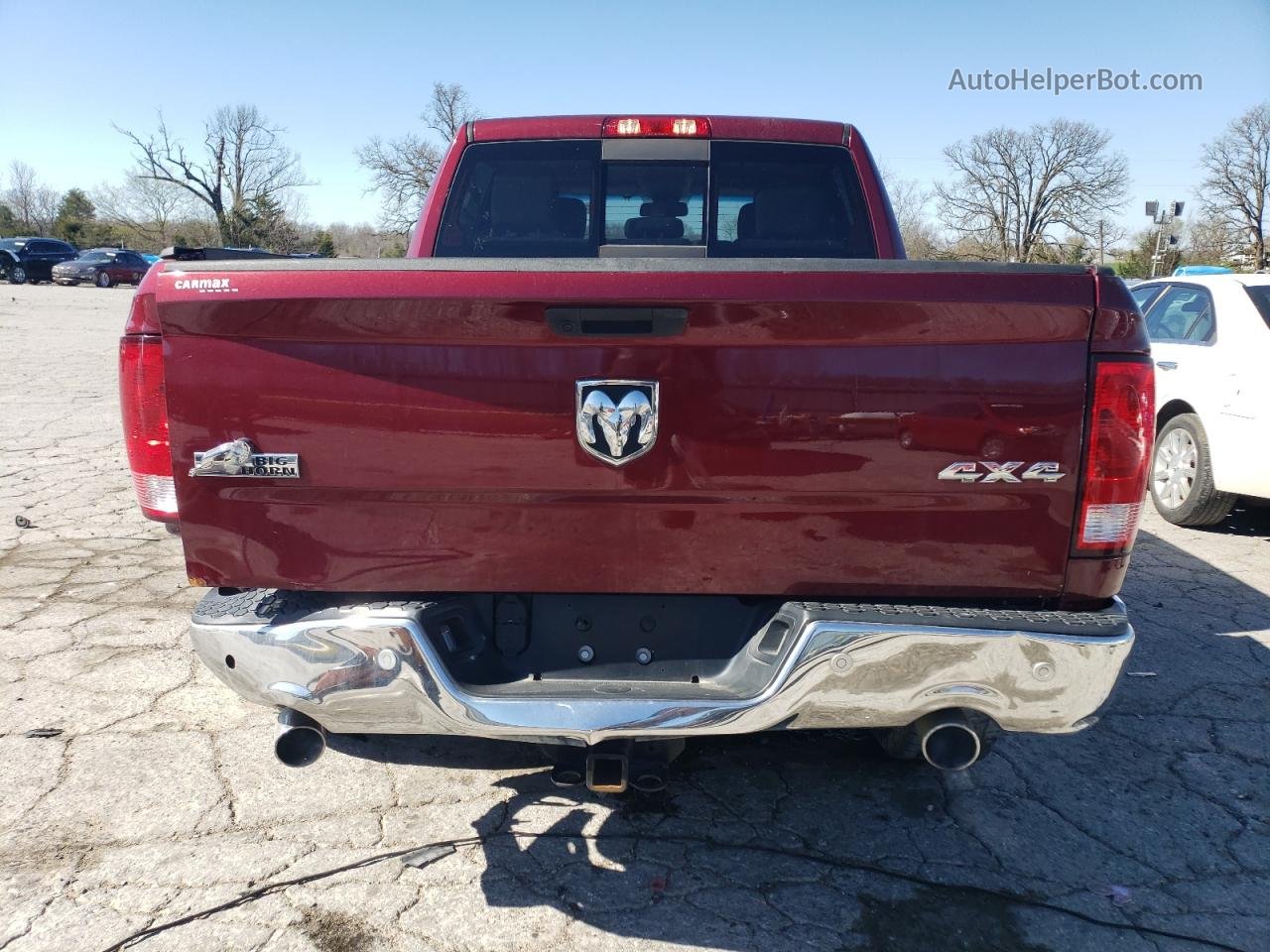 2019 Ram 1500 Classic Slt Red vin: 1C6RR7LT3KS560170