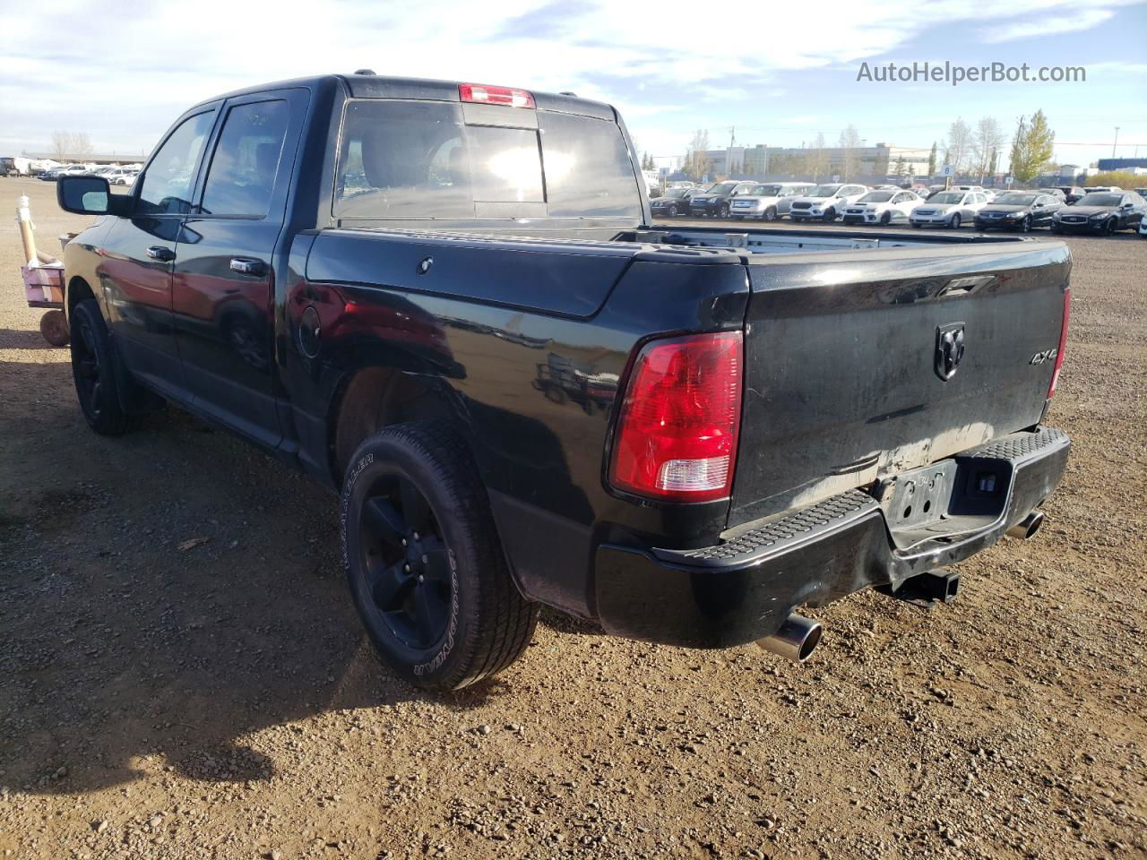 2019 Ram 1500 Classic Slt Black vin: 1C6RR7LT3KS744346