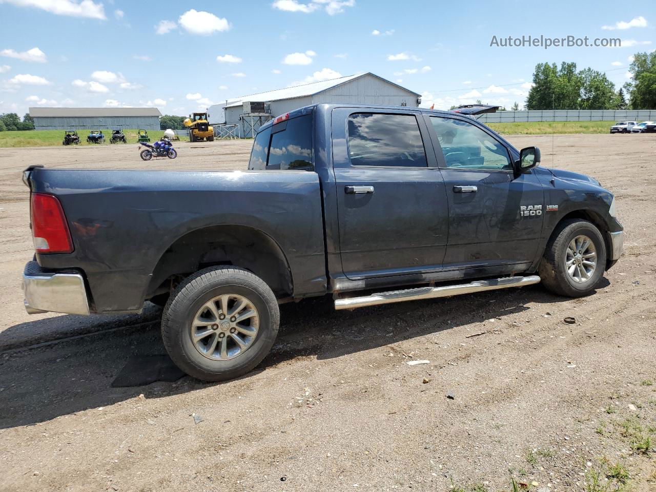 2014 Ram 1500 Slt Black vin: 1C6RR7LT4ES241249