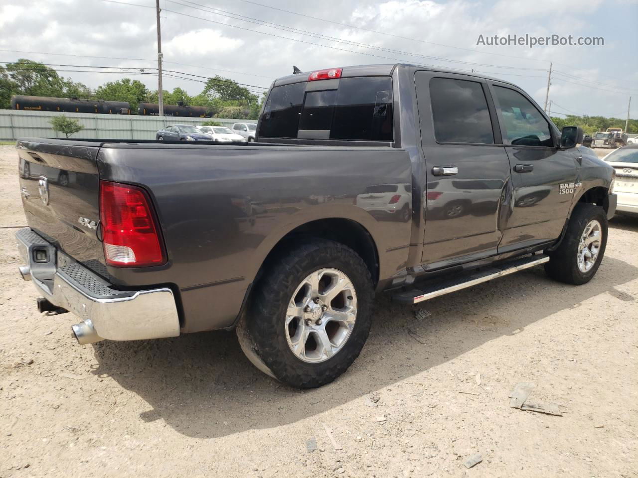 2015 Ram 1500 Slt Gray vin: 1C6RR7LT4FS752364