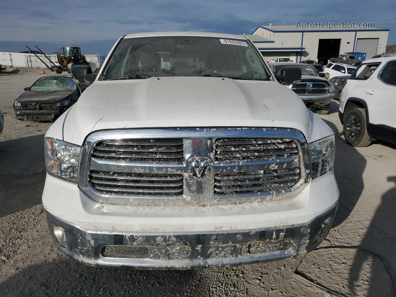 2019 Ram 1500 Classic Slt White vin: 1C6RR7LT4KS526755