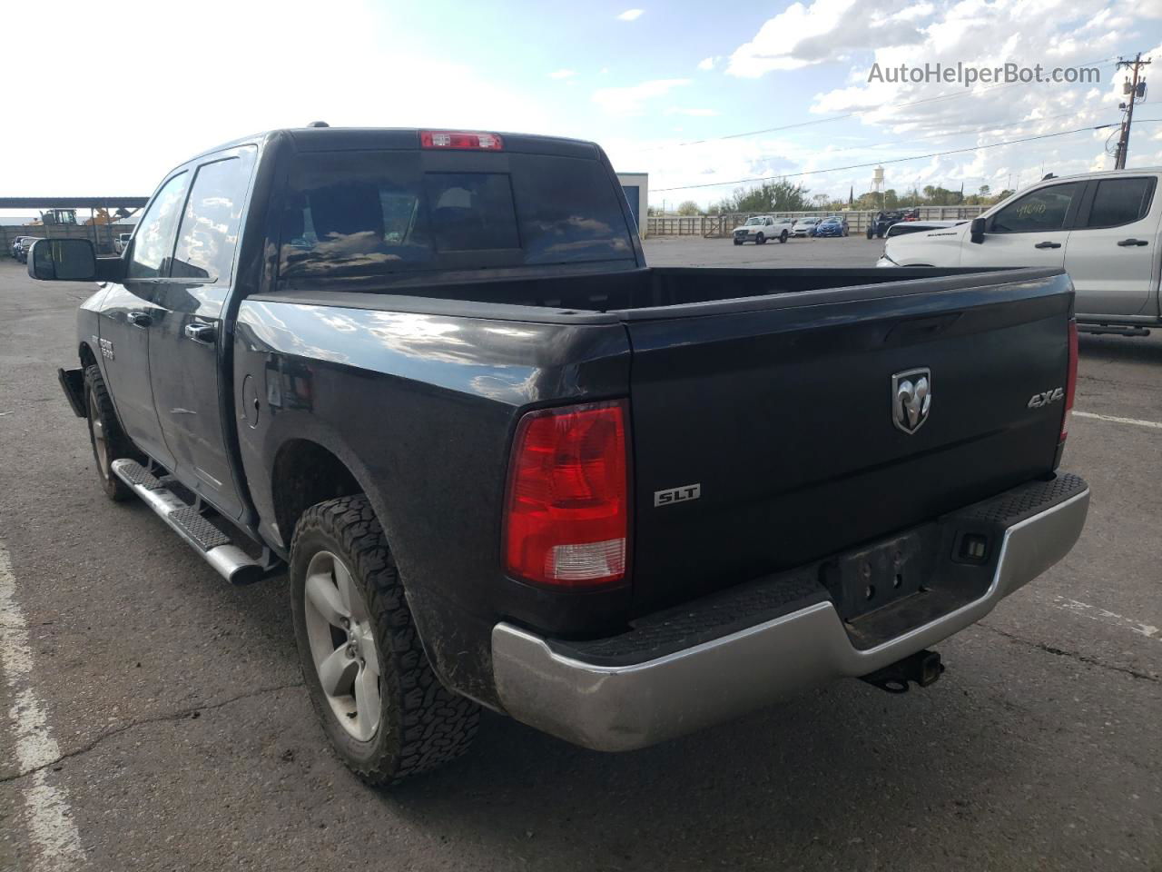 2014 Ram 1500 Slt Black vin: 1C6RR7LT5ES135912