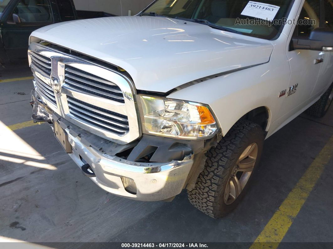 2014 Ram 1500 Big Horn White vin: 1C6RR7LT5ES254771