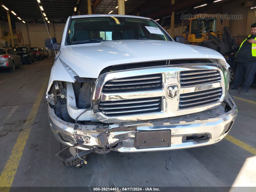 2014 Ram 1500 Big Horn White vin: 1C6RR7LT5ES254771