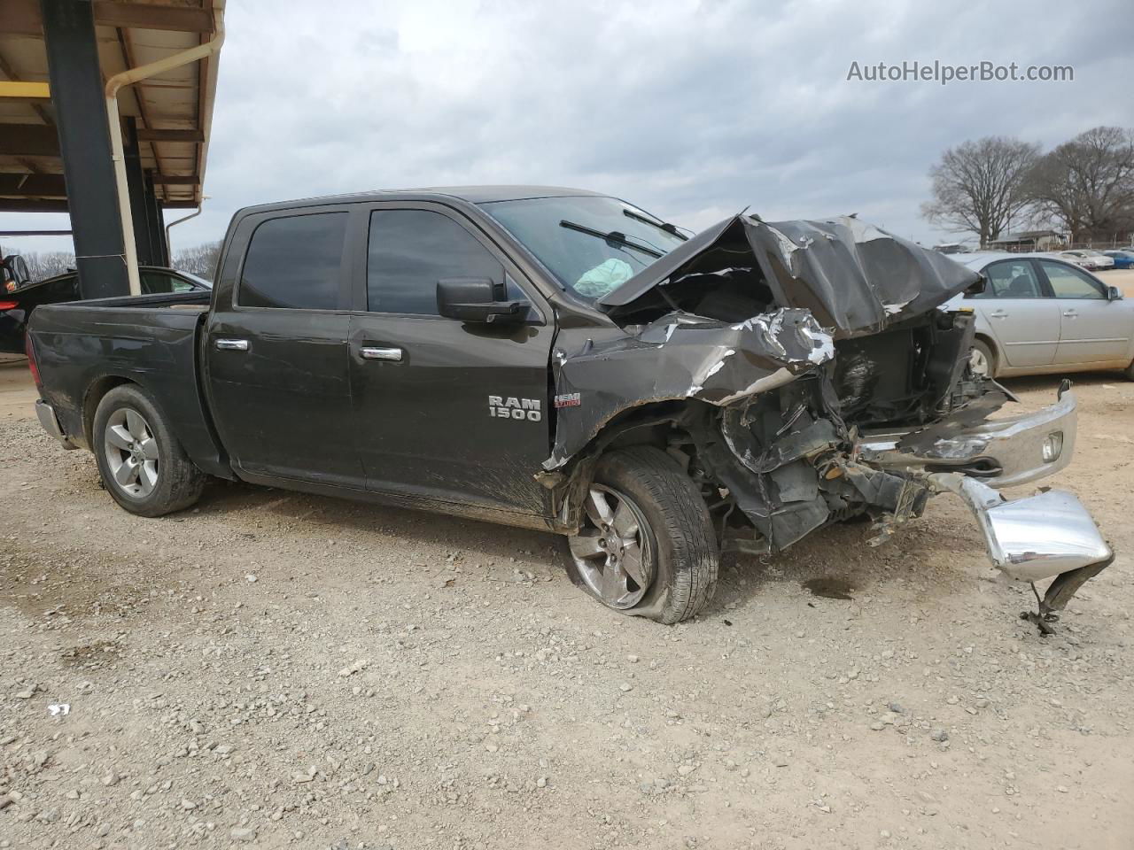 2014 Ram 1500 Slt Black vin: 1C6RR7LT5ES290914