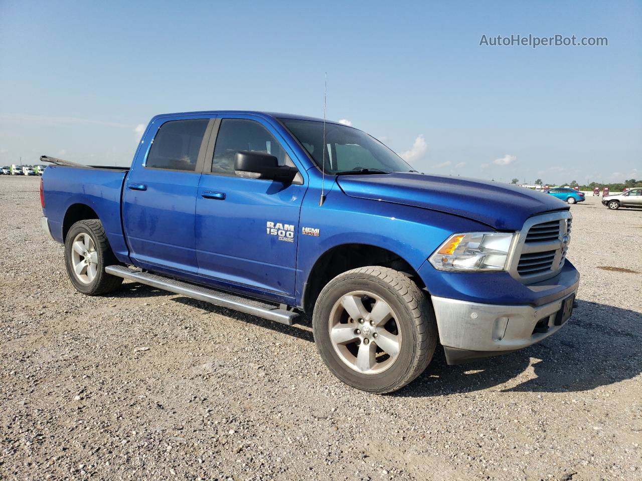 2019 Ram 1500 Classic Slt Синий vin: 1C6RR7LT5KS591579