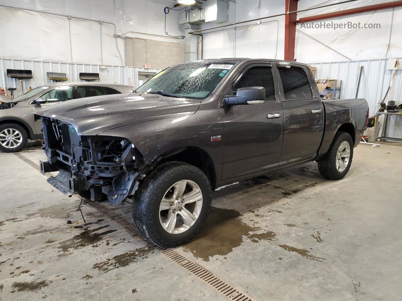 2014 Ram 1500 Slt Charcoal vin: 1C6RR7LT6ES413605