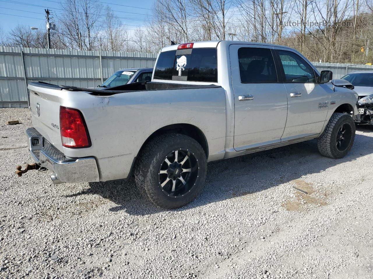 2015 Ram 1500 Slt Silver vin: 1C6RR7LT6FS757856