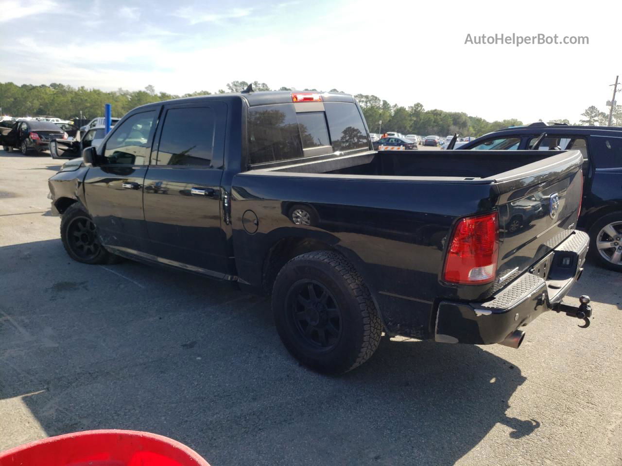 2015 Ram 1500 Slt Black vin: 1C6RR7LT6FS761454