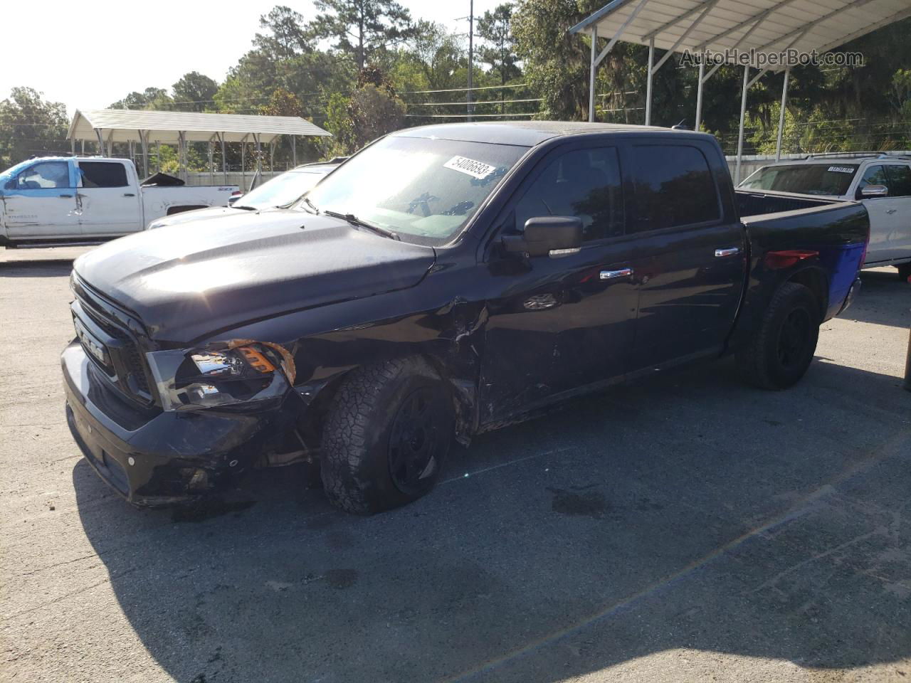 2015 Ram 1500 Slt Black vin: 1C6RR7LT6FS761454