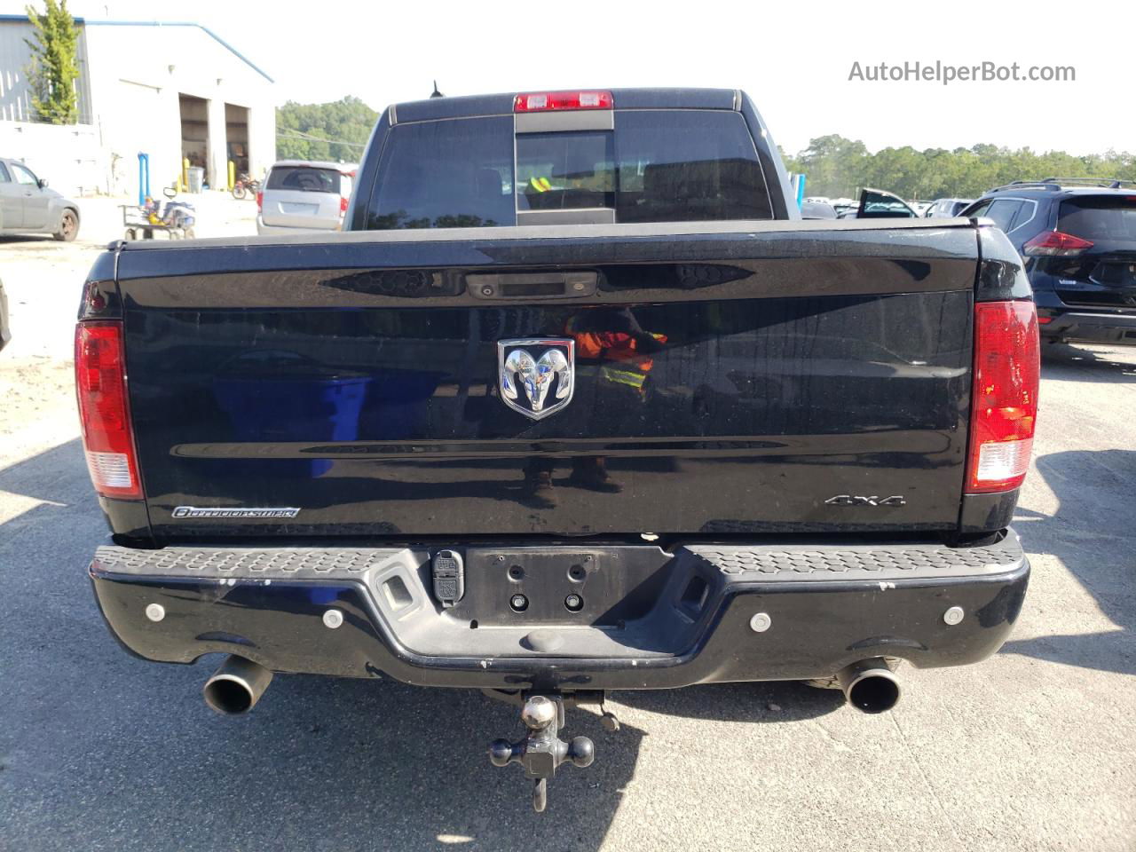 2015 Ram 1500 Slt Черный vin: 1C6RR7LT6FS761454