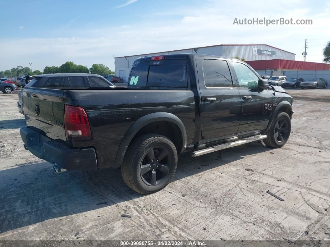 2020 Ram 1500 Classic Warlock  4x4 5'7 Box Black vin: 1C6RR7LT6LS104228