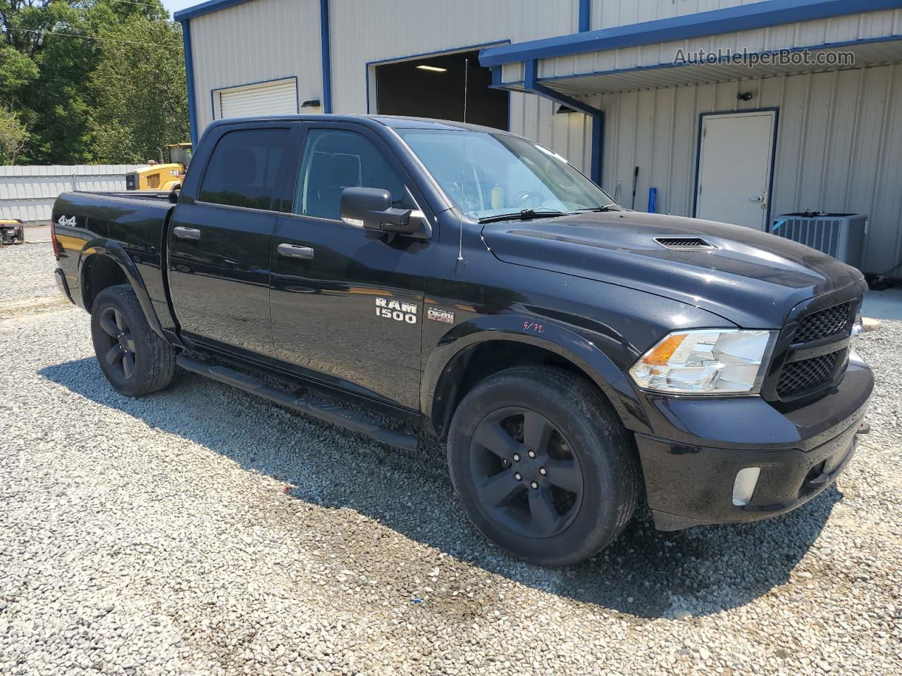 2015 Ram 1500 Slt Black vin: 1C6RR7LT7FS636656