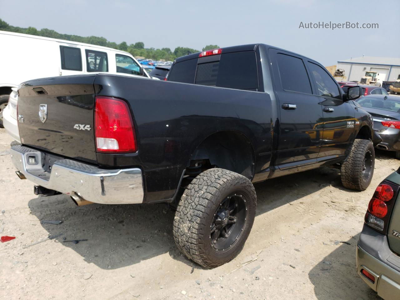 2015 Ram 1500 Slt Черный vin: 1C6RR7LT7FS746753