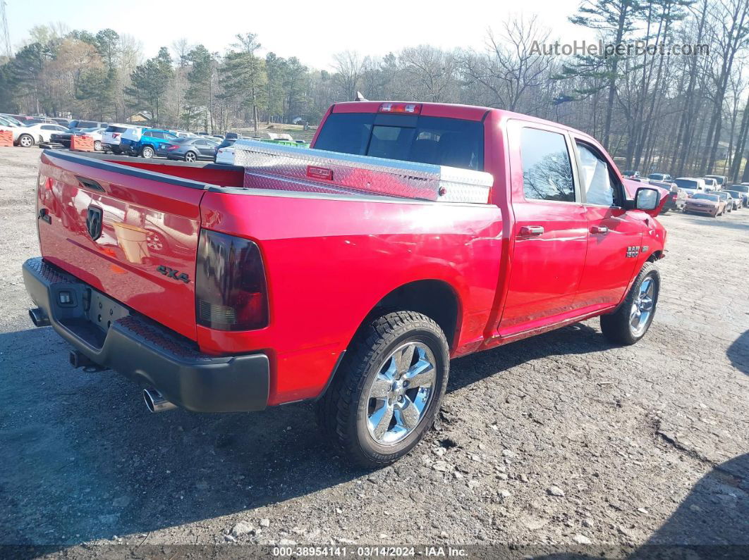 2015 Ram 1500 Big Horn Red vin: 1C6RR7LT7FS786413