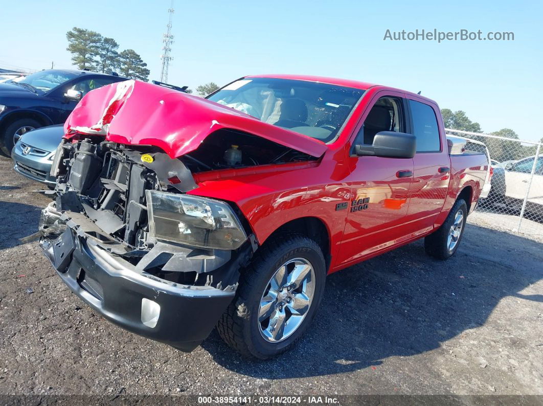 2015 Ram 1500 Big Horn Red vin: 1C6RR7LT7FS786413