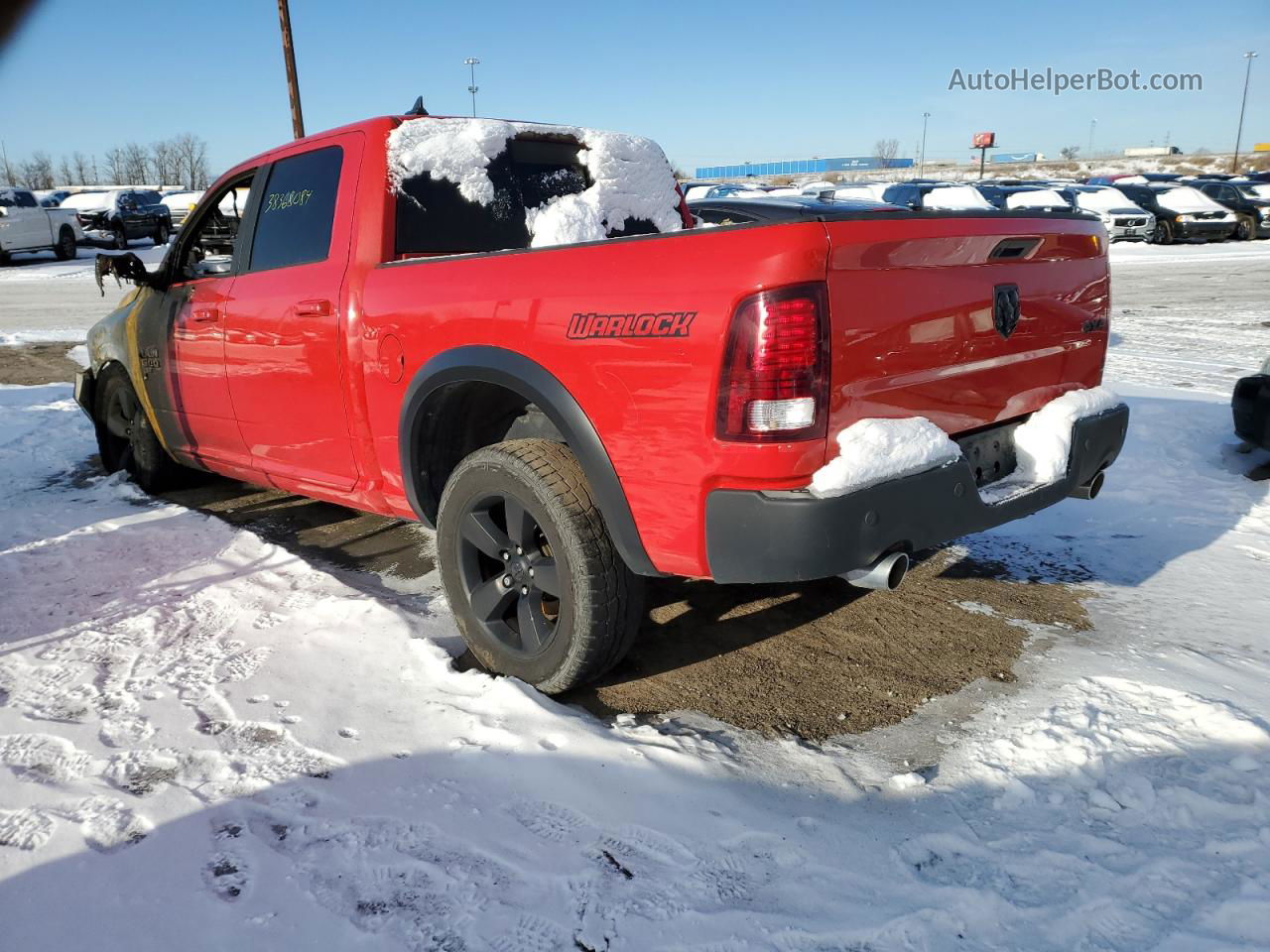 2019 Ram 1500 Classic Slt Красный vin: 1C6RR7LT7KS730272