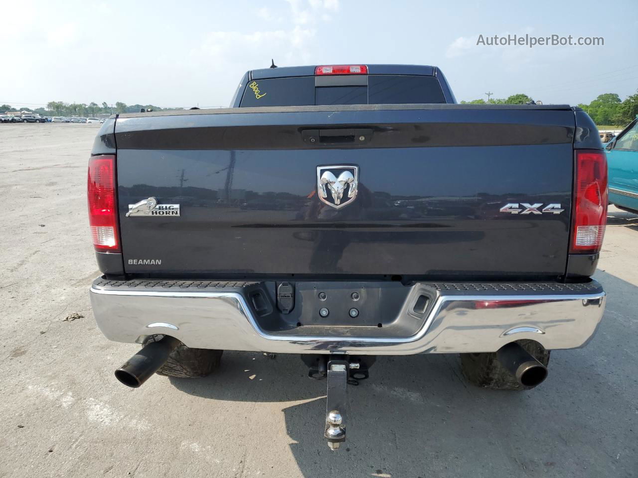 2014 Ram 1500 Slt Синий vin: 1C6RR7LT8ES181931