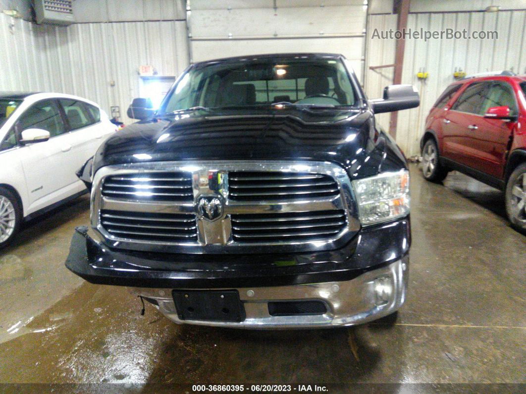 2014 Ram 1500 Big Horn Черный vin: 1C6RR7LT8ES198986