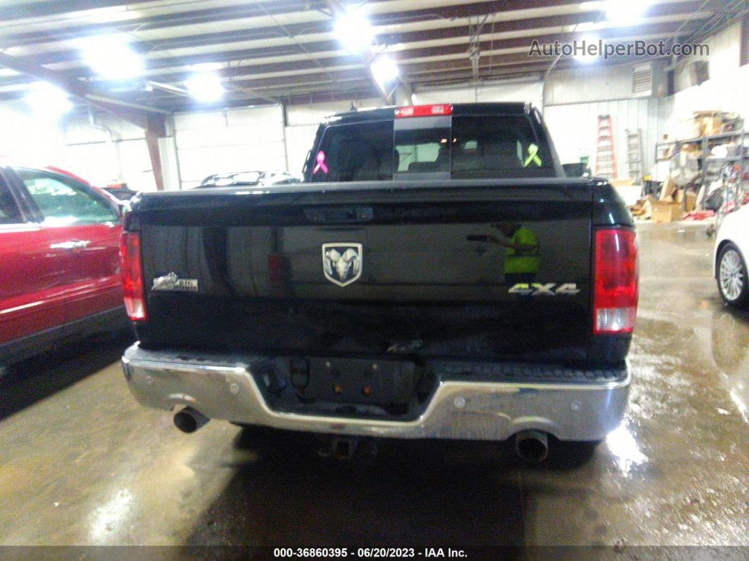 2014 Ram 1500 Big Horn Черный vin: 1C6RR7LT8ES198986