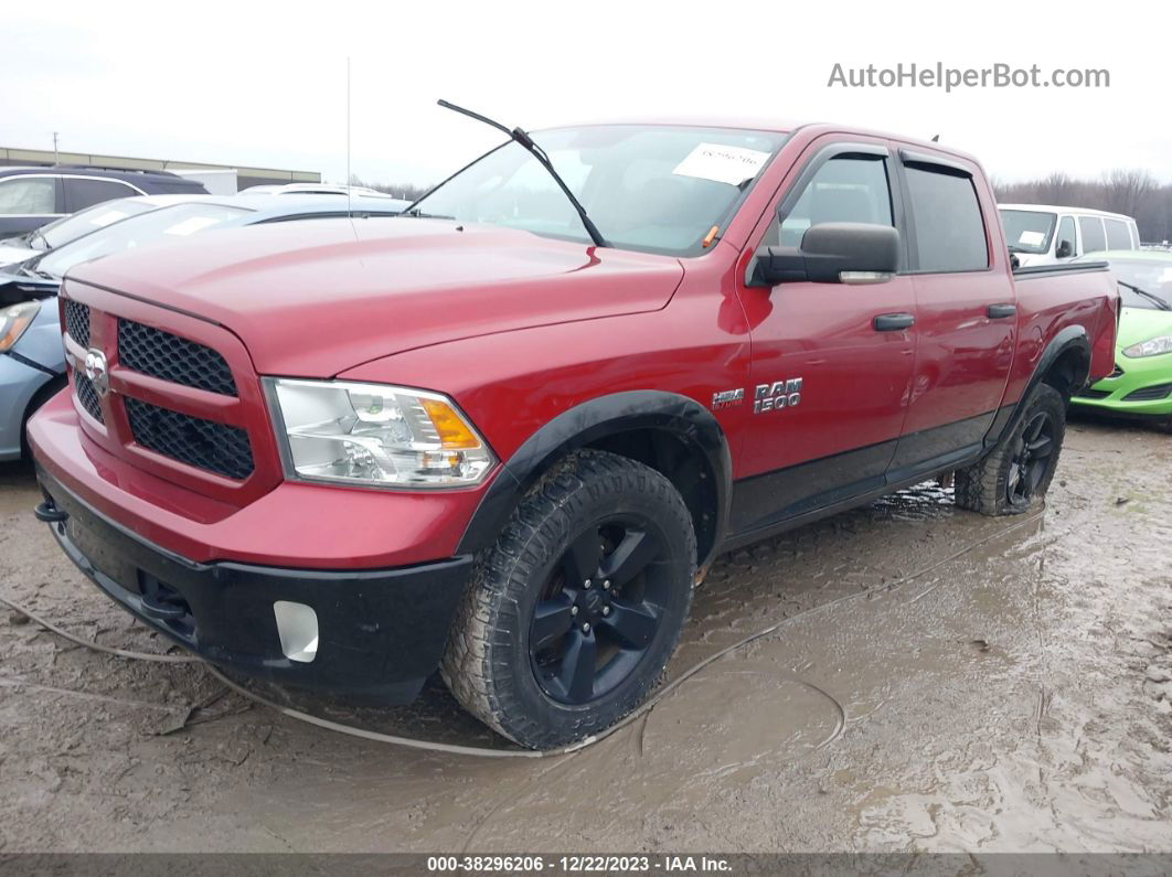 2015 Ram 1500 Outdoorsman Burgundy vin: 1C6RR7LT8FS695747