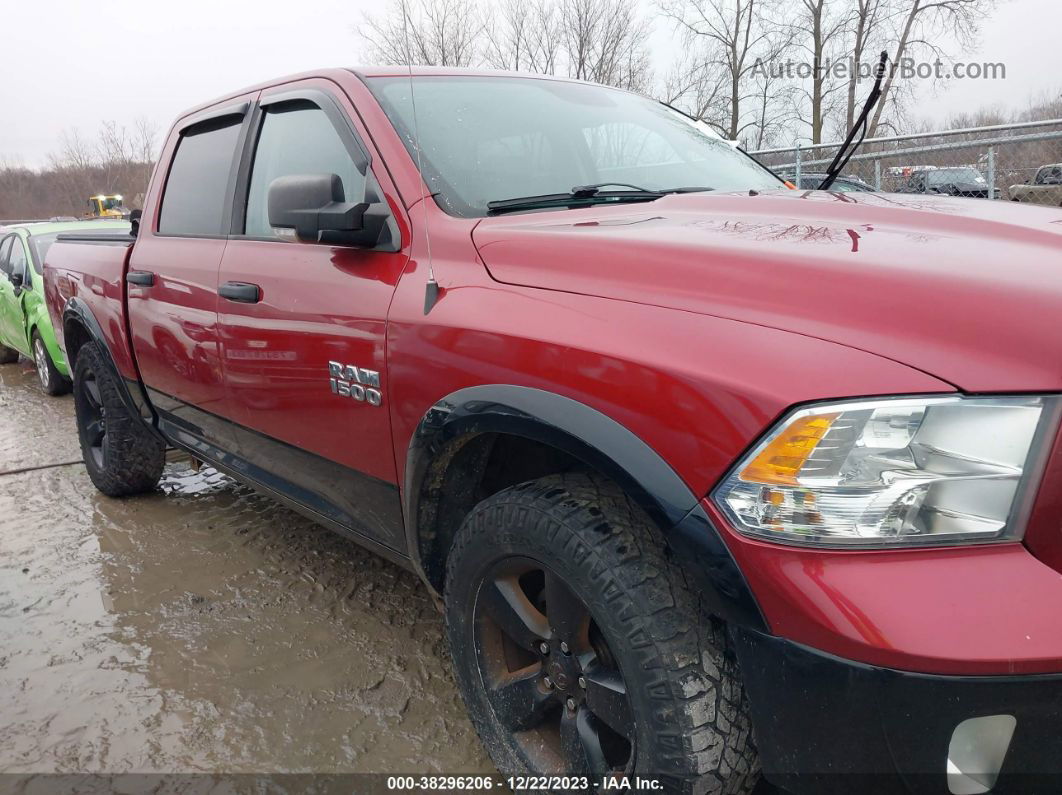 2015 Ram 1500 Outdoorsman Burgundy vin: 1C6RR7LT8FS695747