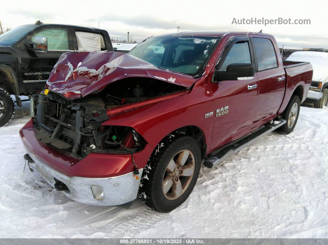 2014 Ram 1500 Big Horn Red vin: 1C6RR7LT9ES208988