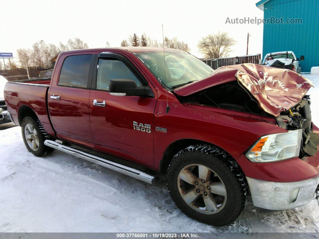 2014 Ram 1500 Big Horn Red vin: 1C6RR7LT9ES208988