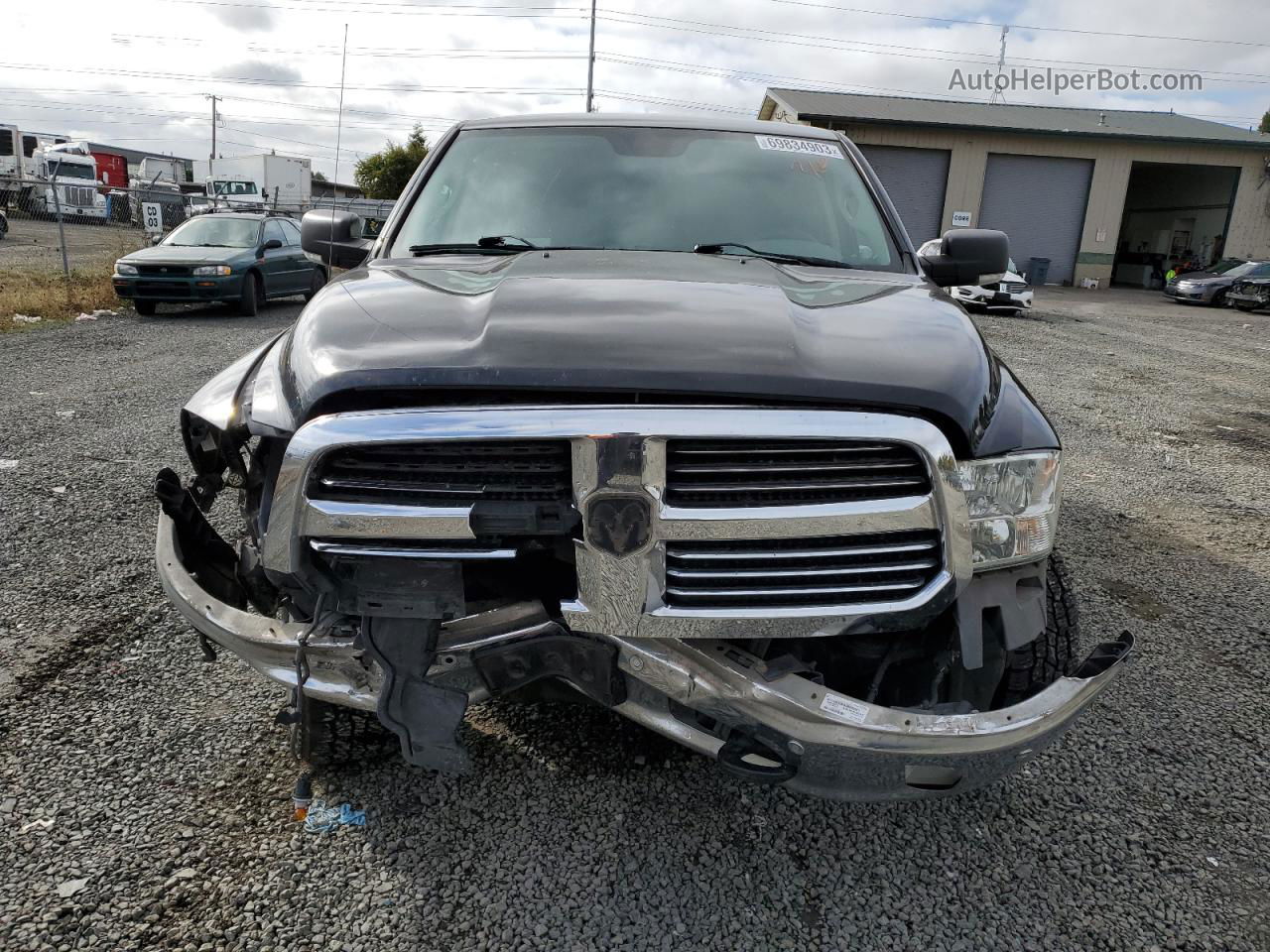 2015 Ram 1500 Slt Черный vin: 1C6RR7LT9FS564097