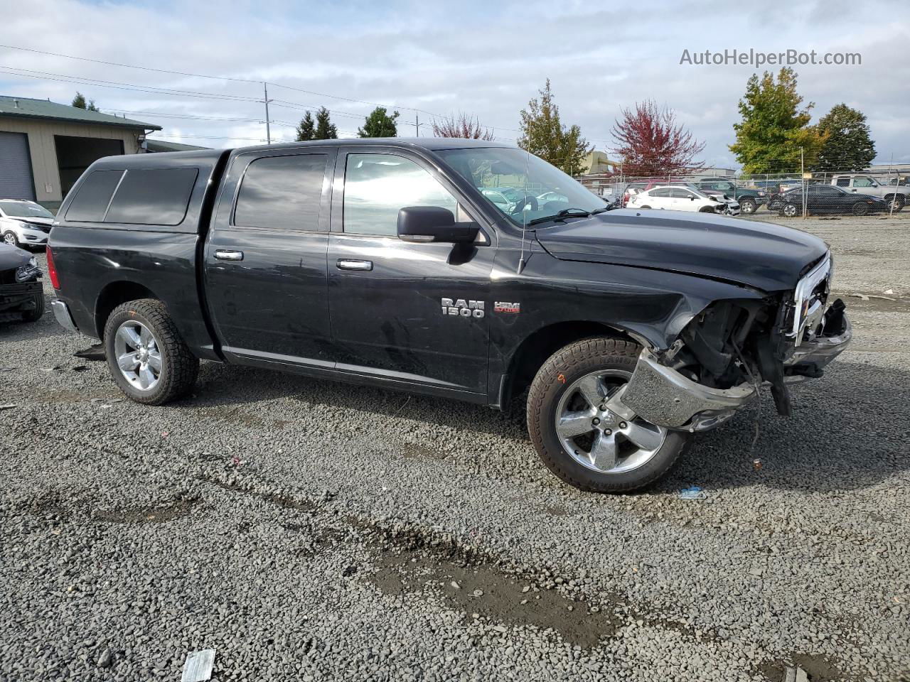 2015 Ram 1500 Slt Черный vin: 1C6RR7LT9FS564097