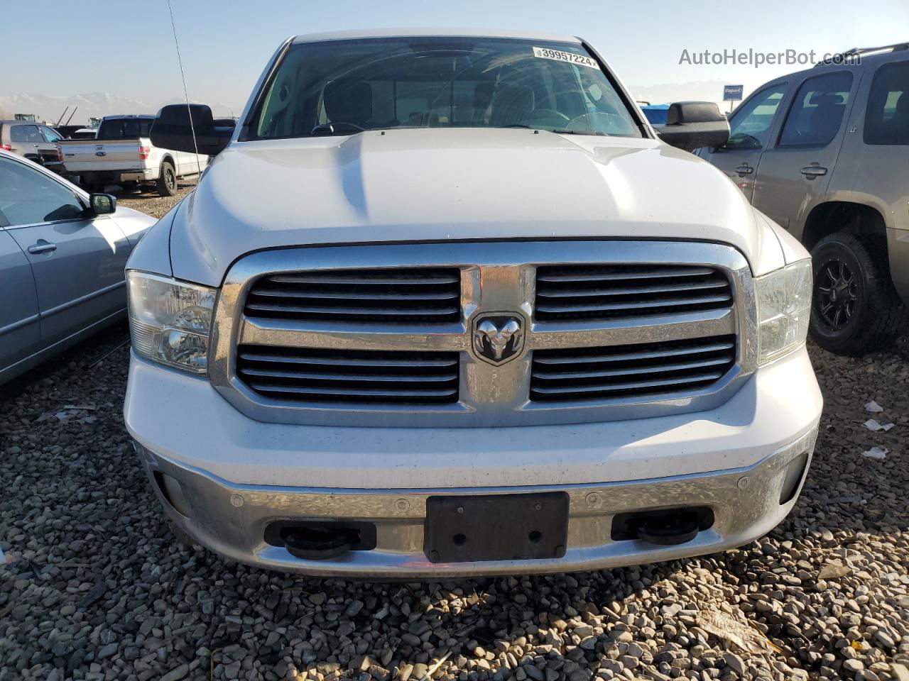 2015 Ram 1500 Slt White vin: 1C6RR7LT9FS611337