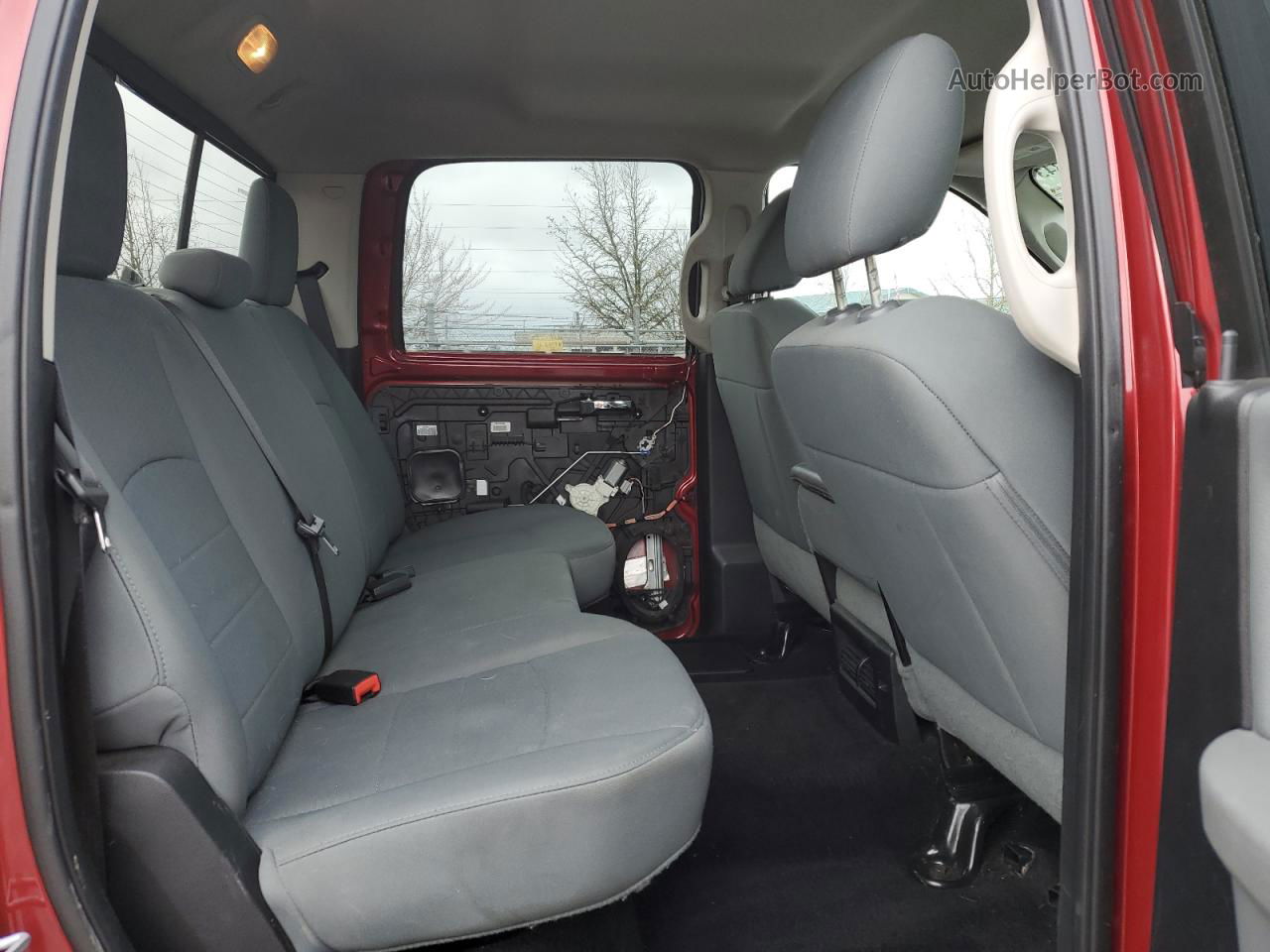 2015 Ram 1500 Slt Бордовый vin: 1C6RR7LT9FS724740