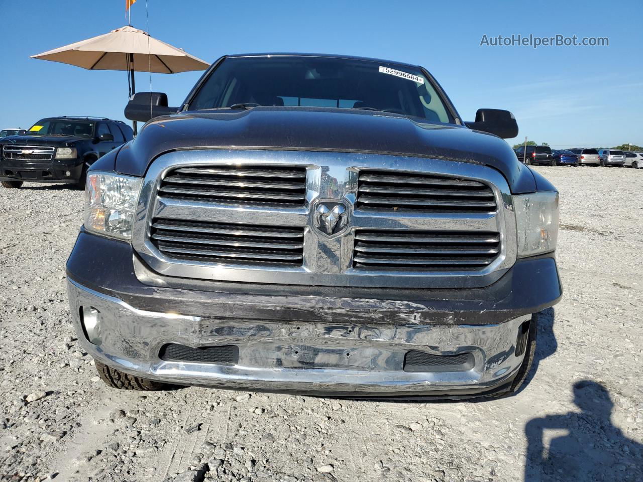 2015 Ram 1500 Slt Серый vin: 1C6RR7LT9FS782959