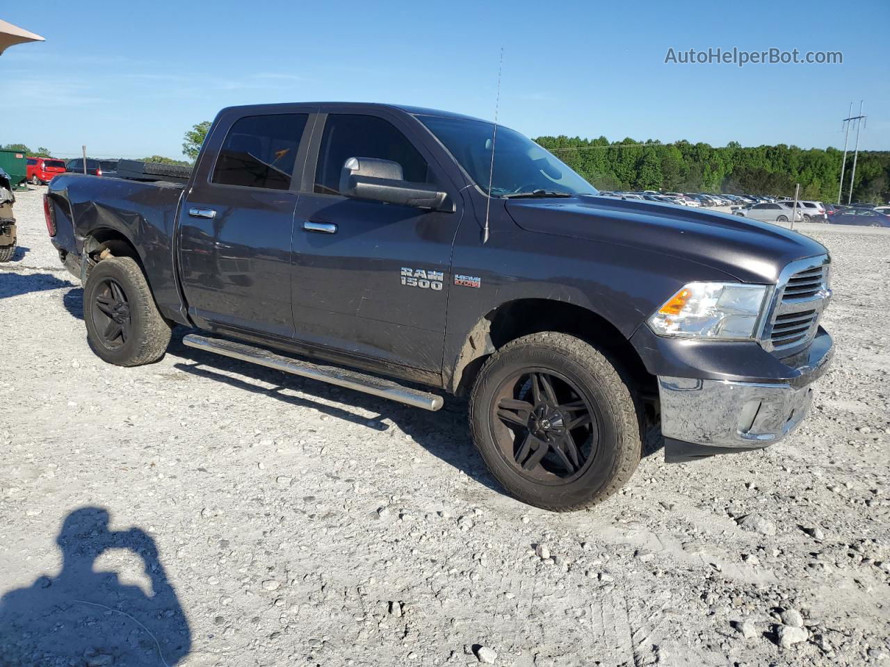 2015 Ram 1500 Slt Серый vin: 1C6RR7LT9FS782959