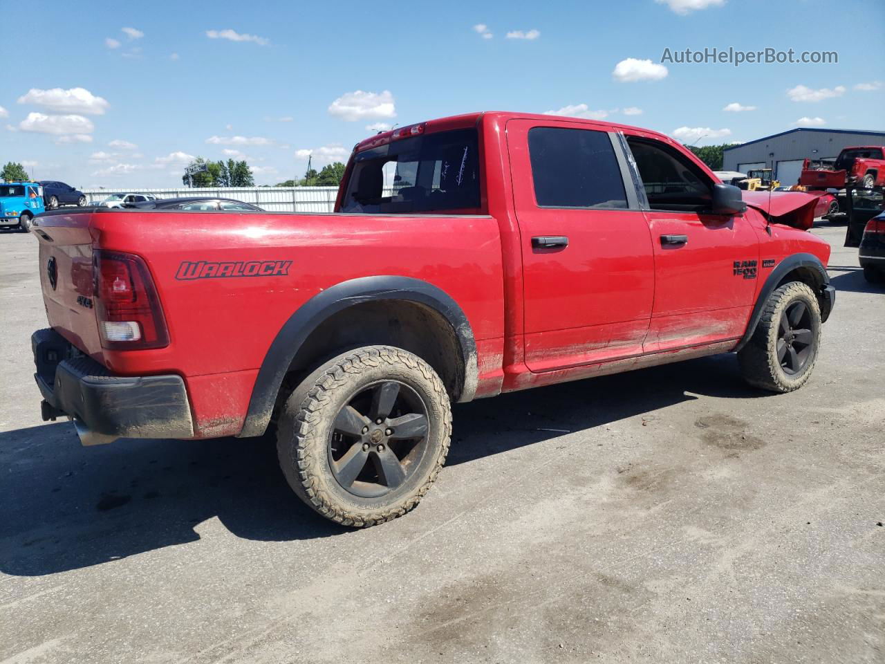 2020 Ram 1500 Classic Warlock Red vin: 1C6RR7LT9LS159188