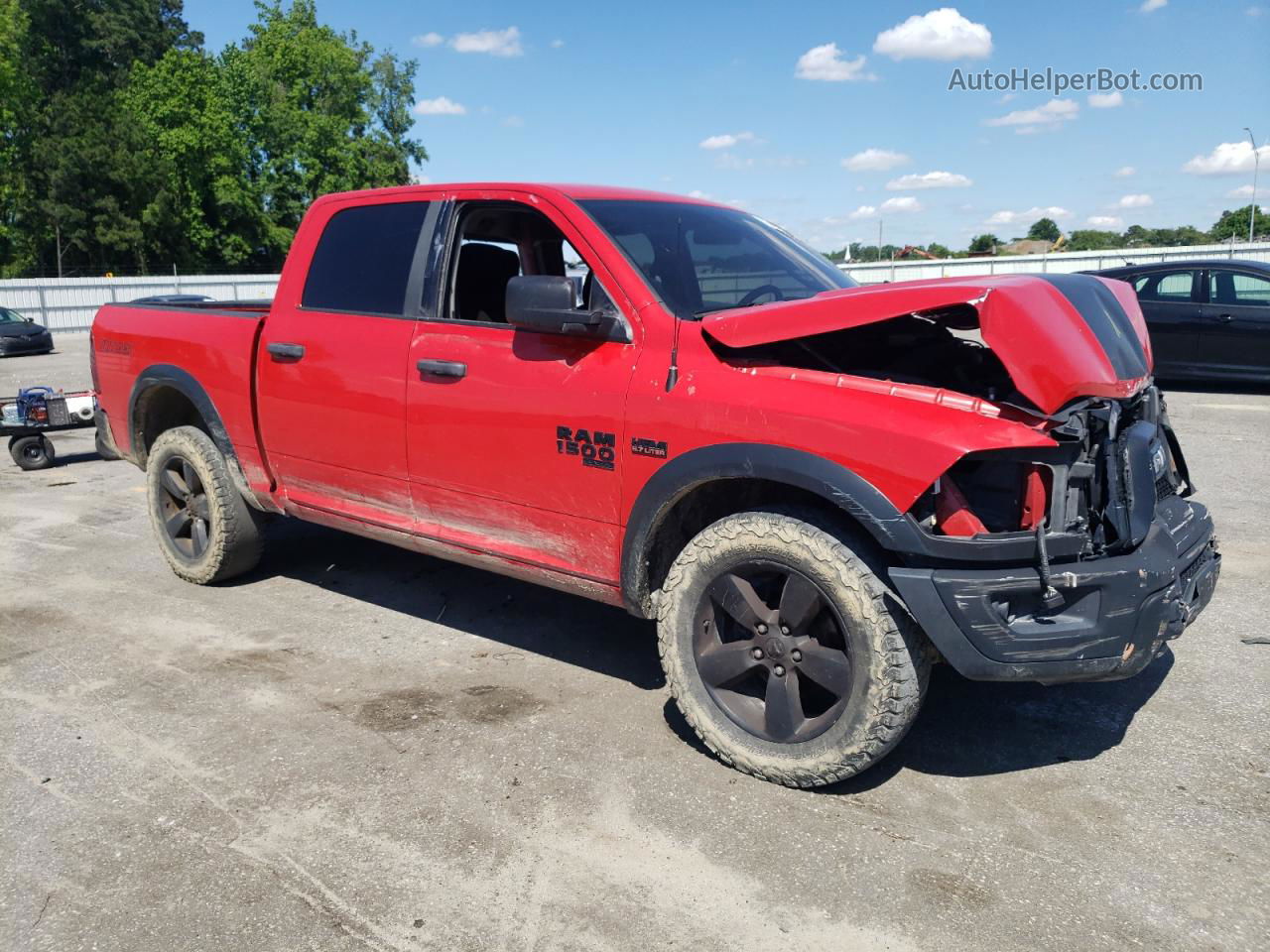 2020 Ram 1500 Classic Warlock Red vin: 1C6RR7LT9LS159188