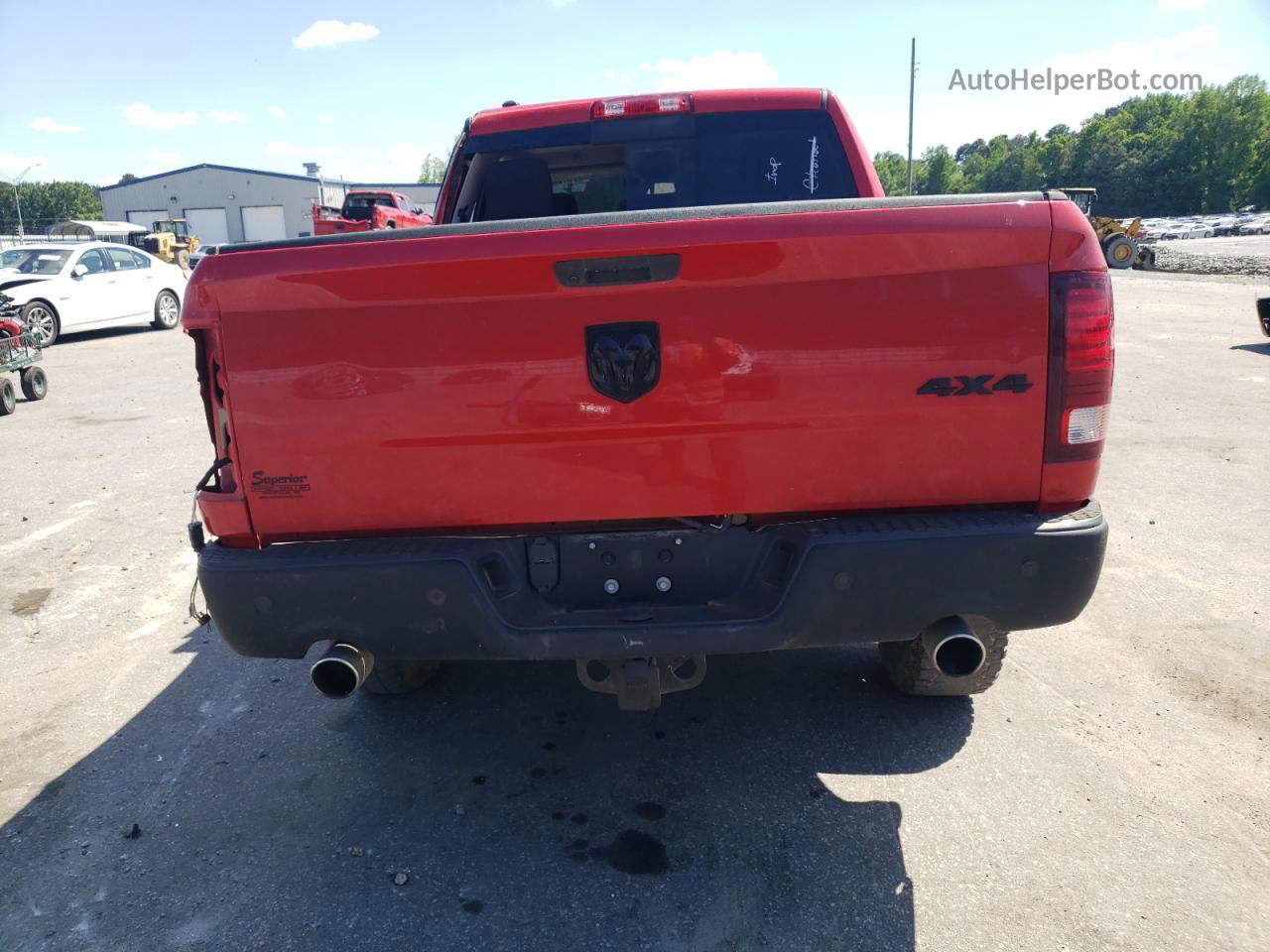 2020 Ram 1500 Classic Warlock Red vin: 1C6RR7LT9LS159188